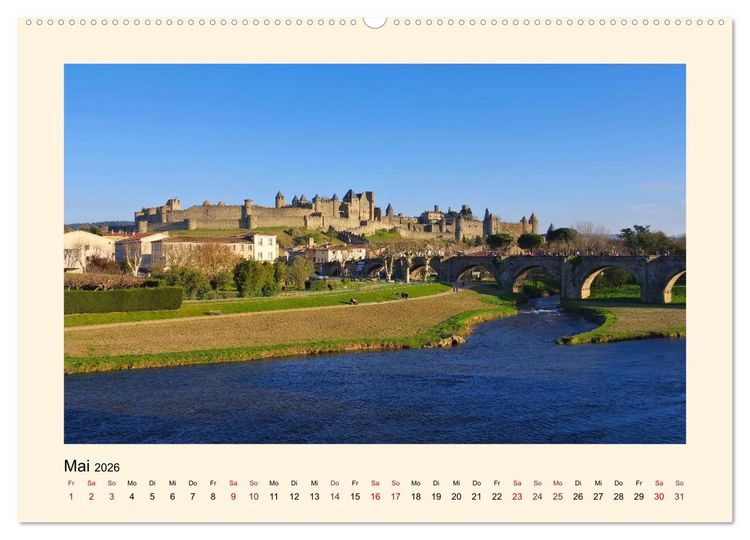 Produktbild: Okzitanien - Unterwegs im Pyren&auml;envorland (Wandkalender 2026 DIN A2 quer), CALVENDO Monatskalender