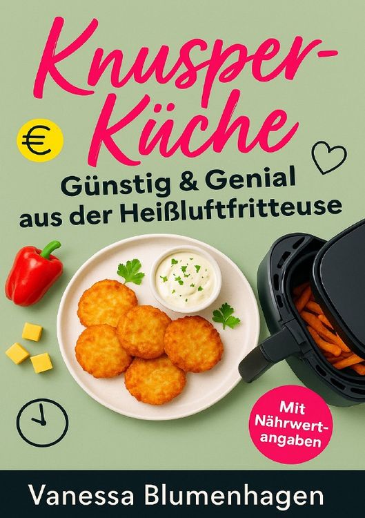 Produktbild: KnusperK&uuml;che &ndash; G&uuml;nstig &amp; Genial aus der Hei&szlig;luftfritteuse