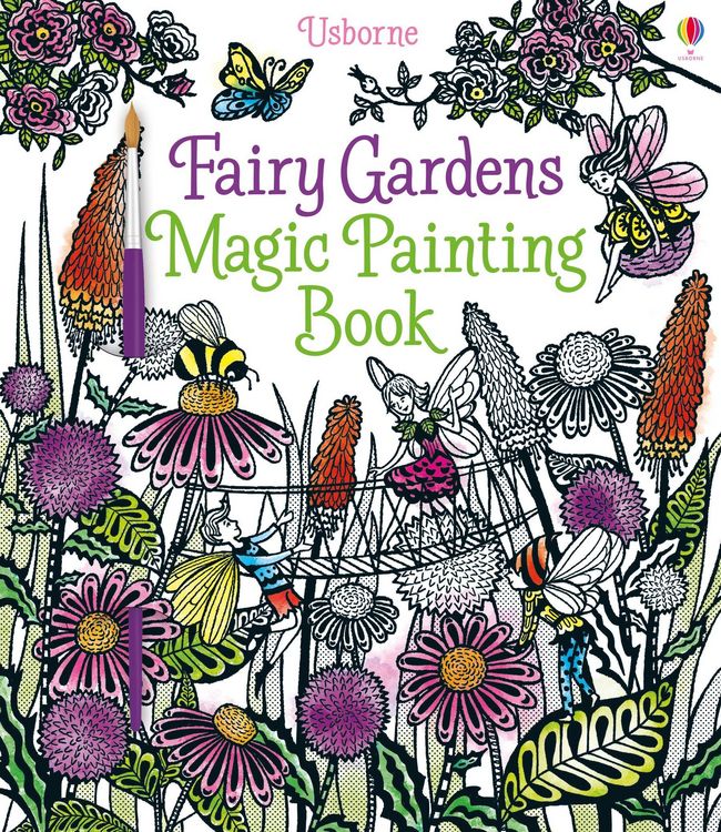 Produktbild: Fairy Gardens Magic Painting Book