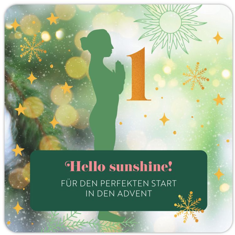 Produktbild: 24 x Yoga im Advent