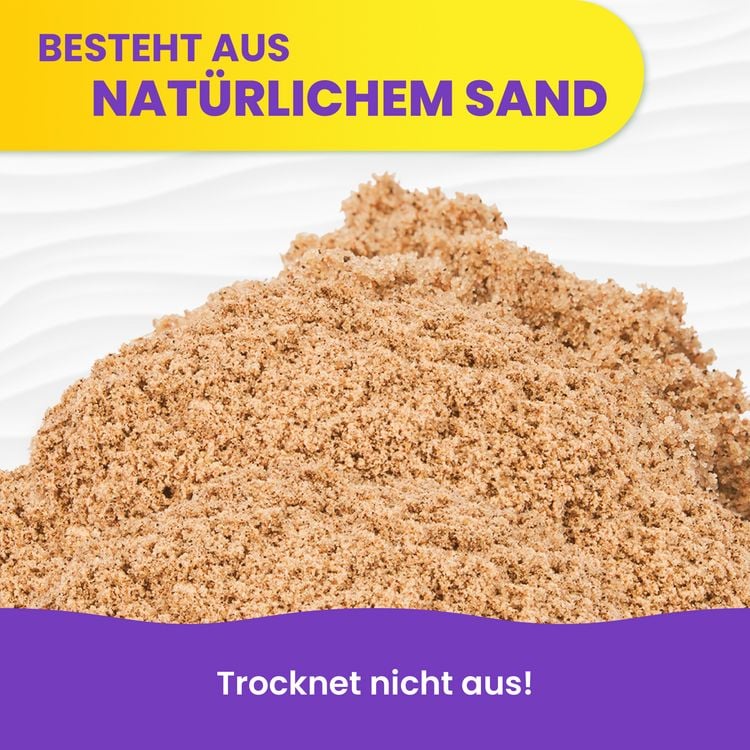 Produktbild: KNS Kinetic Sand - Braun (5 kg)