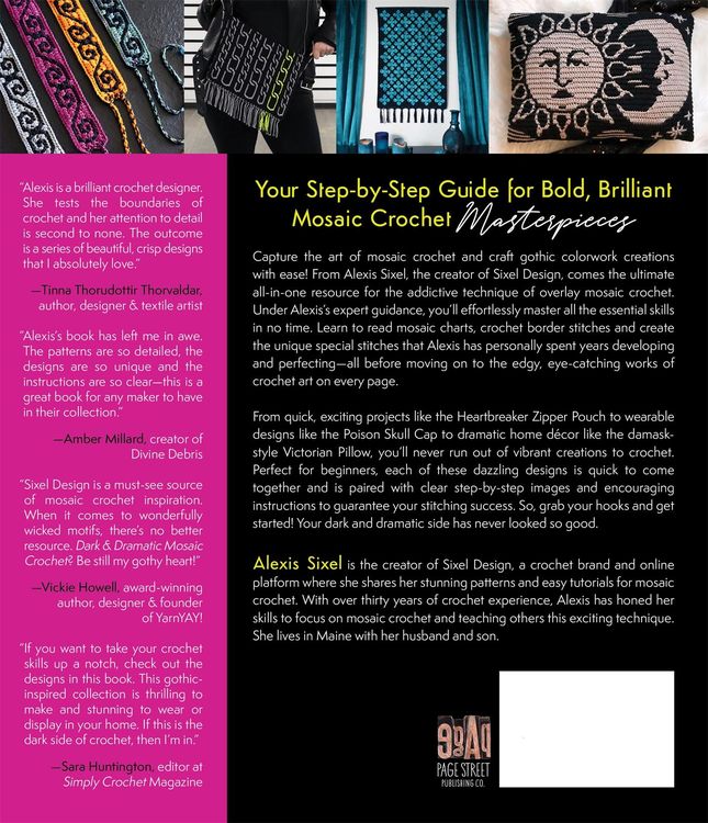 Produktbild: Dark & Dramatic Mosaic Crochet