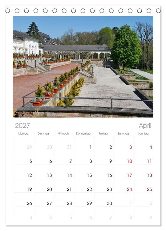 Produktbild: Tischplaner 2027 - Bad Nauheim Rock und Petticoats (A5 Tischkalender zum Aufstellen) CALVENDO
