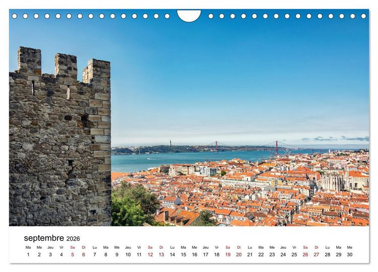 Produktbild: S&eacute;duisant Portugal (Calendrier mural 2026 DIN A4 vertical), CALVENDO calendrier mensuel