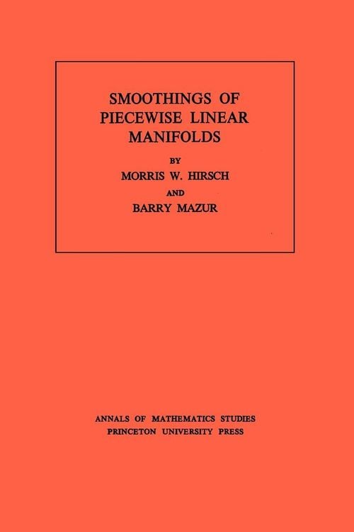 Produktbild: Smoothings of Piecewise Linear Manifolds