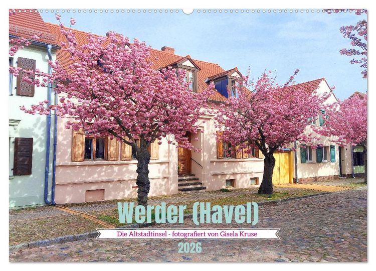 Produktbild: Werder (Havel) - Die Altstadtinsel (Wandkalender 2026 DIN A2 quer), CALVENDO Monatskalender