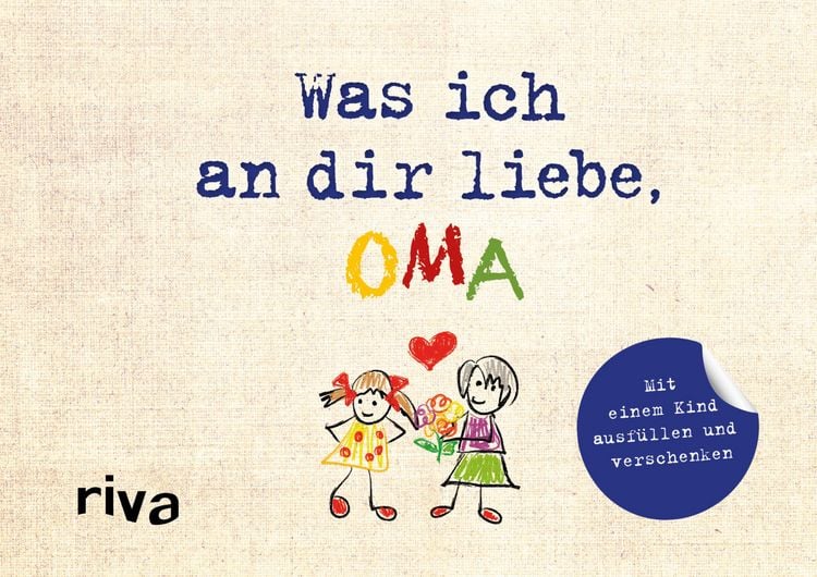 Produktbild: Was ich an dir liebe, Oma &ndash; Version f&uuml;r Kinder