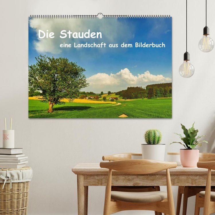 Produktbild: Die Stauden, eine Landschaft aus dem Bilderbuch (Wandkalender 2027 DIN A2 quer), CALVENDO Monatskalender