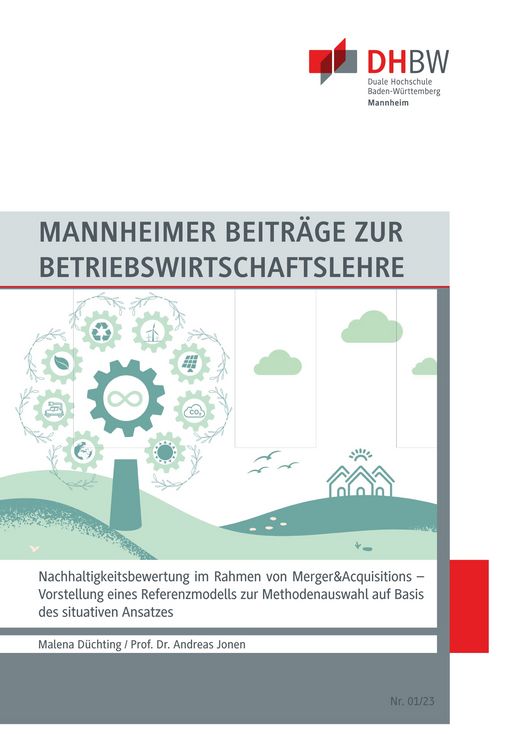 Produktbild: Nachhaltigkeitsbewertung im Rahmen von Merger&Acquisitions