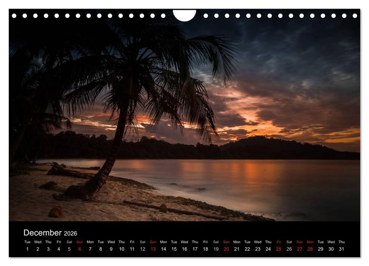 Produktbild: Costa Rica Colours and Light (Wall Calendar 2026 DIN A4 landscape), CALVENDO 12 Month Wall Calendar