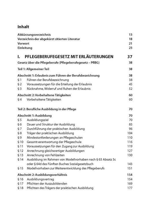 Produktbild: Pflegeberufegesetz und Ausbildungs- und Pr&uuml;fungsverordnung
