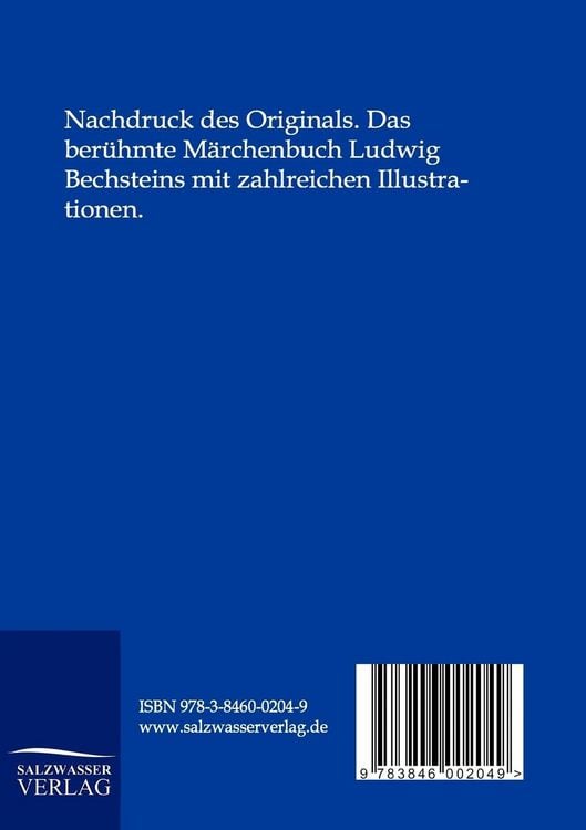 Produktbild: Ludwig Bechsteins Neues M&auml;rchenbuch
