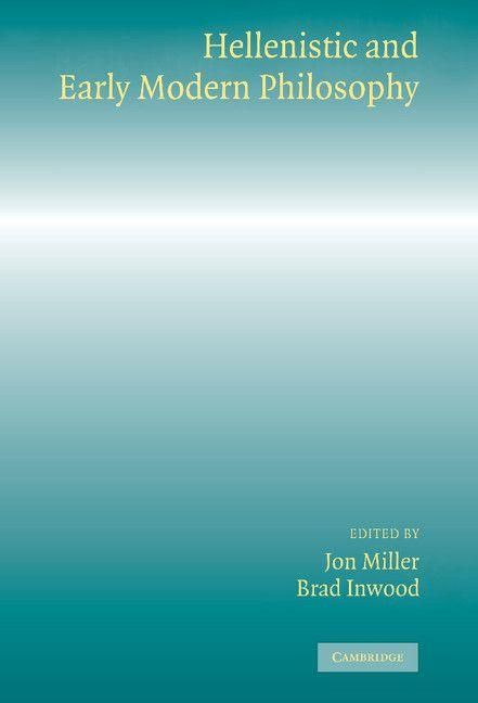 Produktbild: Hellenistic and Early Modern Philosophy