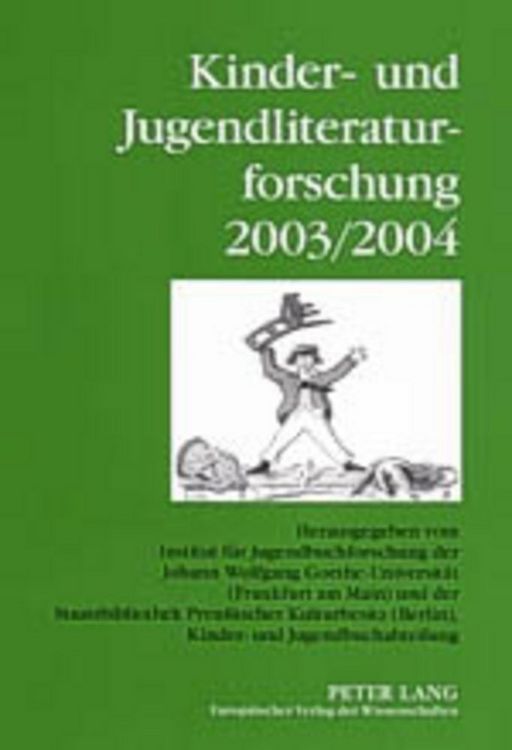 Produktbild: Kinder- und Jugendliteraturforschung 2003/2004