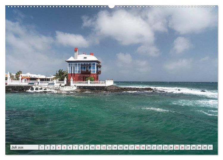 Produktbild: Kanarische Inseln - Lanzarote (Wandkalender 2026 DIN A2 quer), CALVENDO Monatskalender