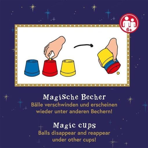 Produktbild: MAGIC SHOW TRICK 10 MAGISCHE BECHER