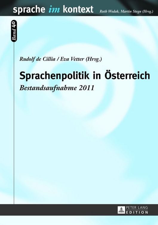 Produktbild: Sprachenpolitik in &Ouml;sterreich