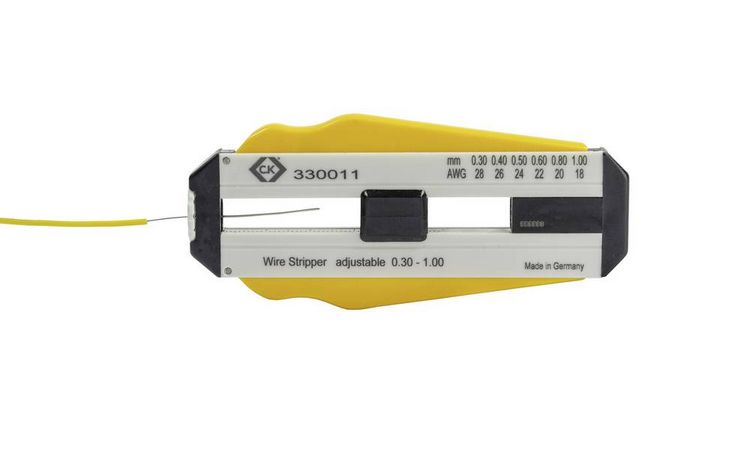Produktbild: C.K 330011 Drahtabisolierer Geeignet f&uuml;r PVC-Dr&auml;hte, PTFE-Dr&auml;hte