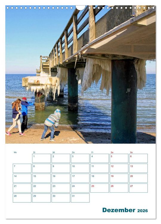 Produktbild: Ostseebad Rerik - Terminplaner (Wandkalender 2026 DIN A3 hoch), CALVENDO Monatskalender