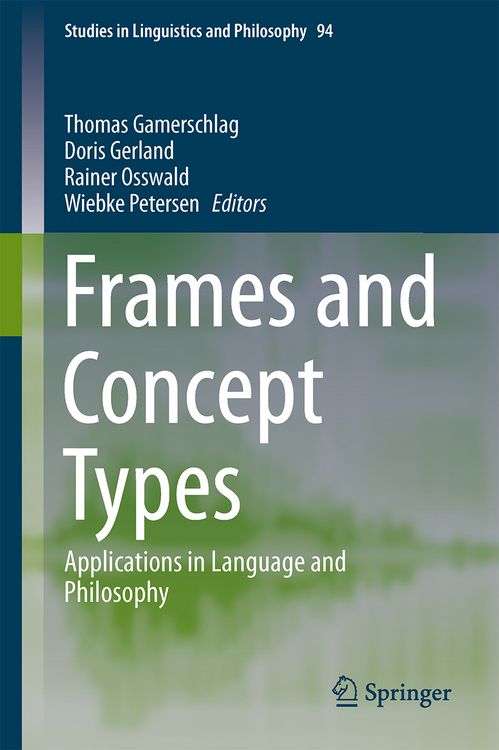 Produktbild: Frames and Concept Types