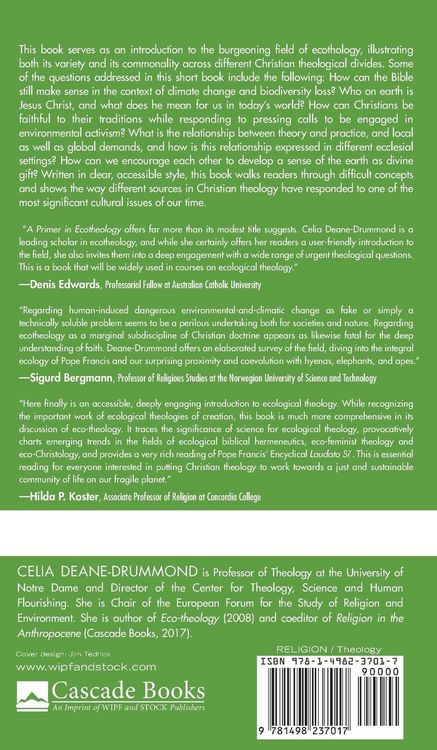 Produktbild: A Primer in Ecotheology
