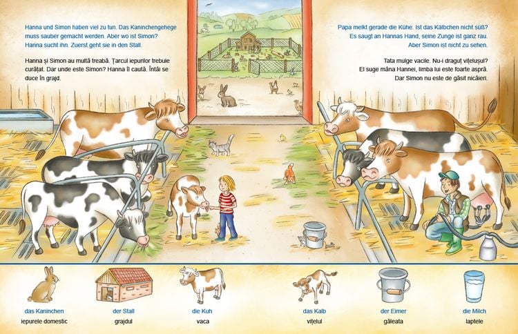 Produktbild: Auf dem Bauernhof (Deutsch-Rum&auml;nisch)