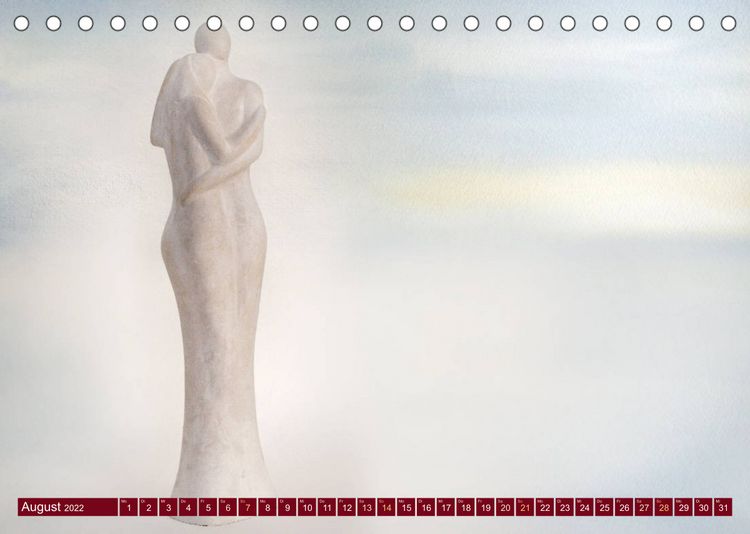 Produktbild: Beton - kunstvoll und dekorativ (Tischkalender 2022 DIN A5 quer)