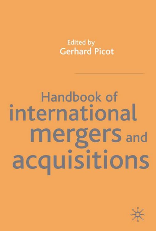 Produktbild: Handbook of International Mergers and Aquisitions