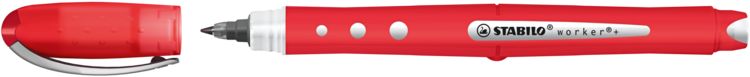 Produktbild: STABILO Rollerb.worker colorful+ rot