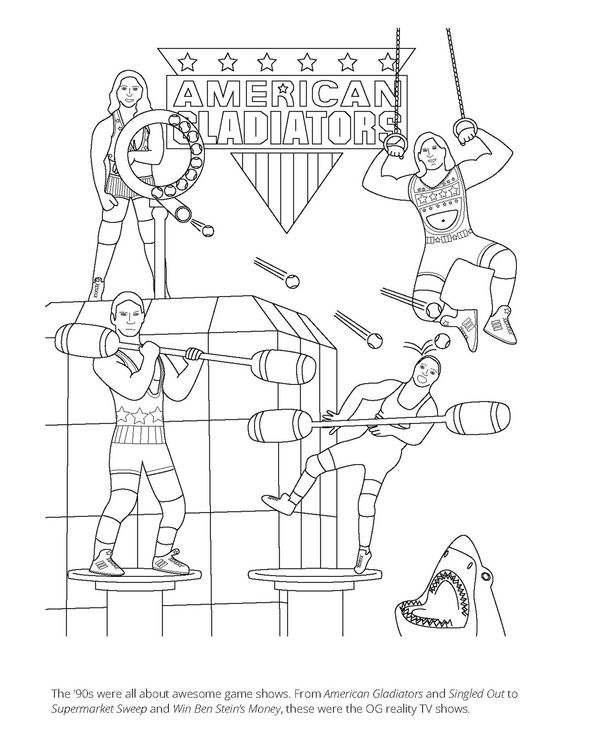 Produktbild: The 1990s Coloring Book