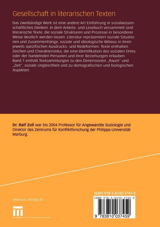 Produktbild: Gesellschaft in literarischen Texten