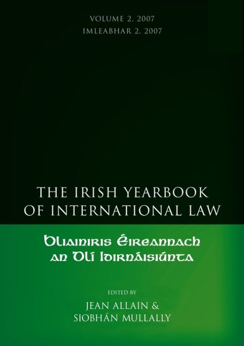 Produktbild: The Irish Yearbook of International Law: Volume 2, 2007