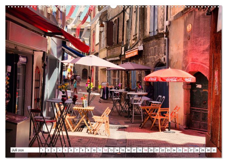 Produktbild: Agde - die schwarze Perle des Languedoc (hochwertiger Premium Wandkalender 2026 DIN A2 quer), Kunstdruck in Hochglanz