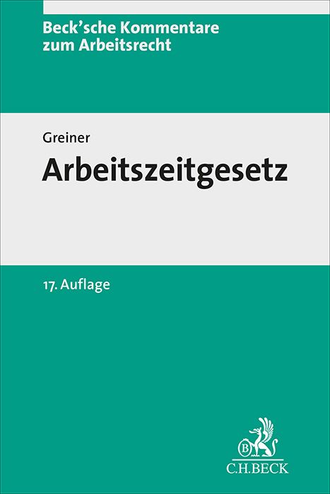 Produktbild: Arbeitszeitgesetz. ArbZG