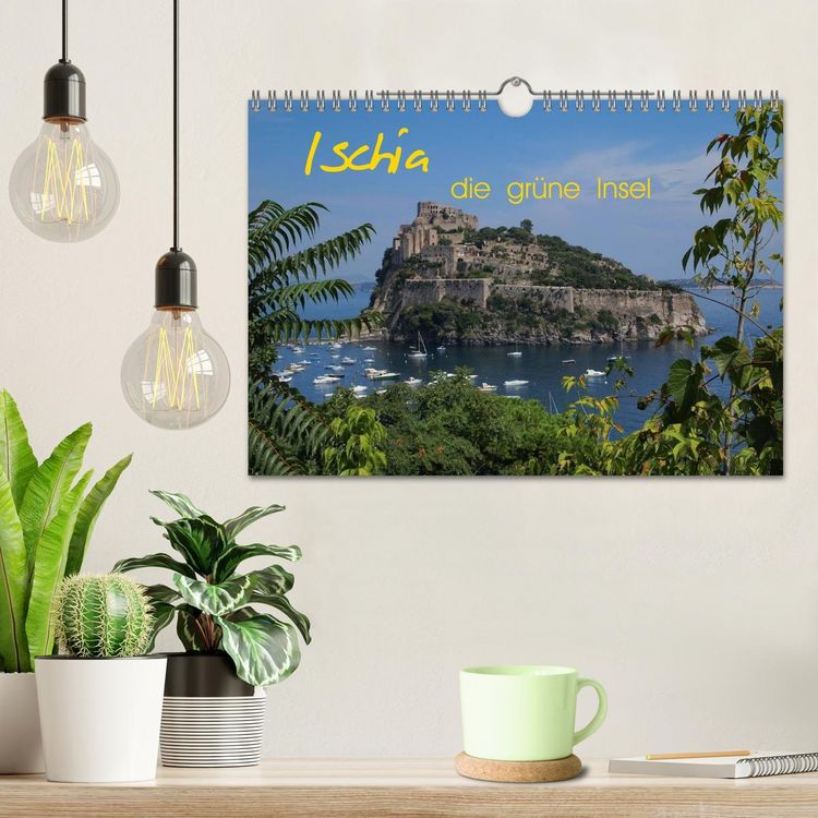 Produktbild: Ischia, die gr&uuml;ne Insel (Wandkalender 2026 DIN A4 quer), CALVENDO Monatskalender