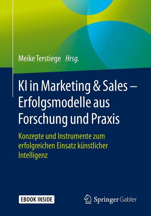Produktbild: KI in Marketing & Sales - Erfolgsmodelle aus Forschung und Praxis