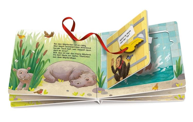 Produktbild: Mein erstes Schl&uuml;sselbuch. Wo ist das kleine Affenbaby?
