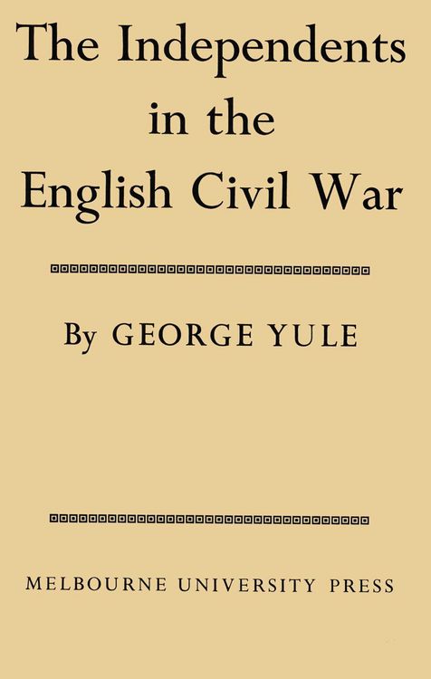 Produktbild: Independents in the English Civil War