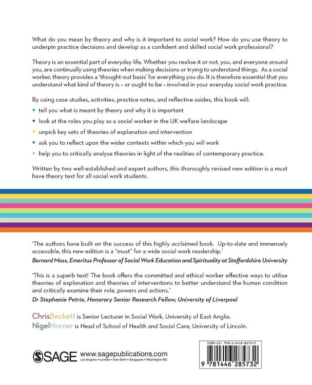 Produktbild: Essential Theory for Social Work Practice