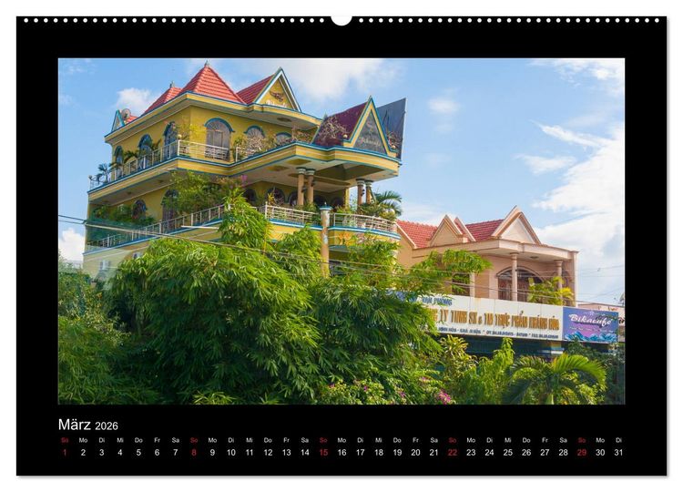 Produktbild: Unterwegs in Vietnam (Wandkalender 2026 DIN A2 quer), CALVENDO Monatskalender