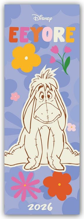 Produktbild: Disney Eeyore – Eeyore 2026 – Slimline-Kalender