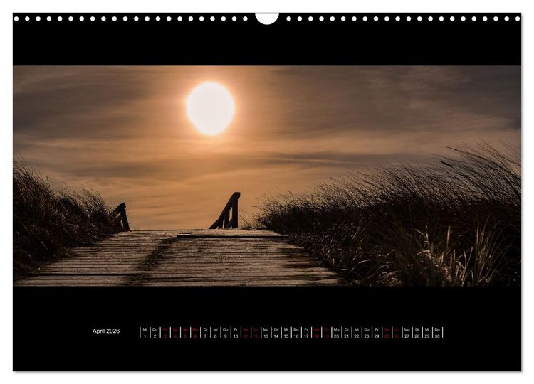 Produktbild: Kreis Ostholstein - Land und Wasser zwischen Sonnenauf- und Sonnenuntergang (Wandkalender 2026 DIN A3 quer), CALVENDO Monatskalender