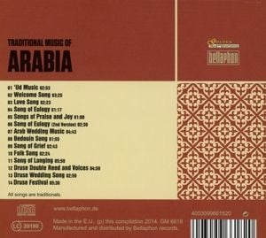 Produktbild: Traditional Music Of Arabia