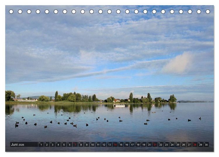 Produktbild: Zauberhafter Bodensee (Tischkalender 2026 DIN A5 quer), CALVENDO Monatskalender