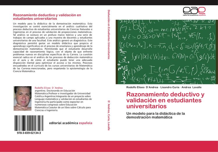 Produktbild: Razonamiento deductivo y validaci&oacute;n en estudiantes universitarios