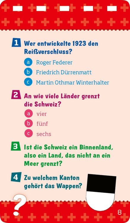 Produktbild: WAS IST WAS Quiz Schweiz