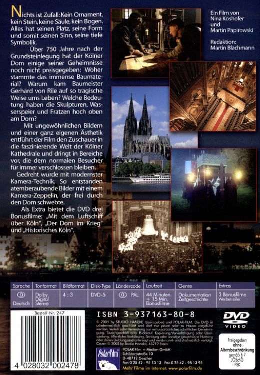 Produktbild: Der K&ouml;lner Dom - Verborgene Geheimnisse einer...