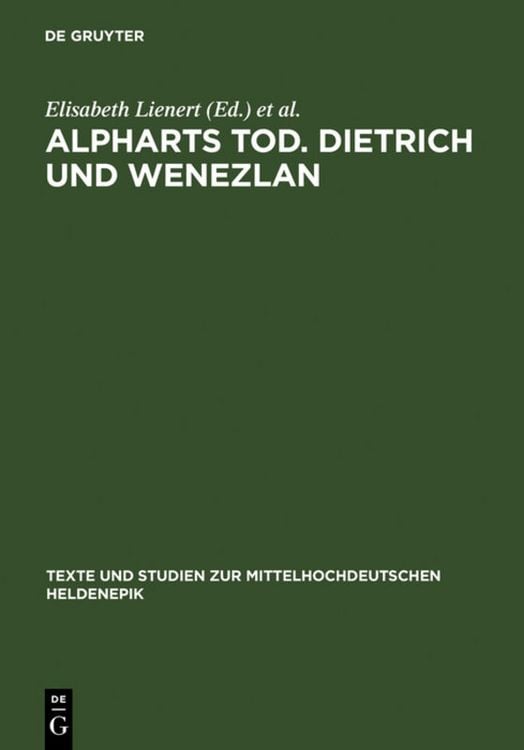 Produktbild: Alpharts Tod. Dietrich und Wenezlan