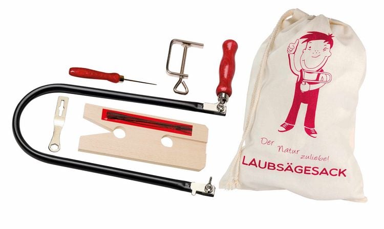 Produktbild: PEBARO 970 - Laubs&auml;ge-Set im Laubs&auml;gesack, 13 Teile, Starter-Set