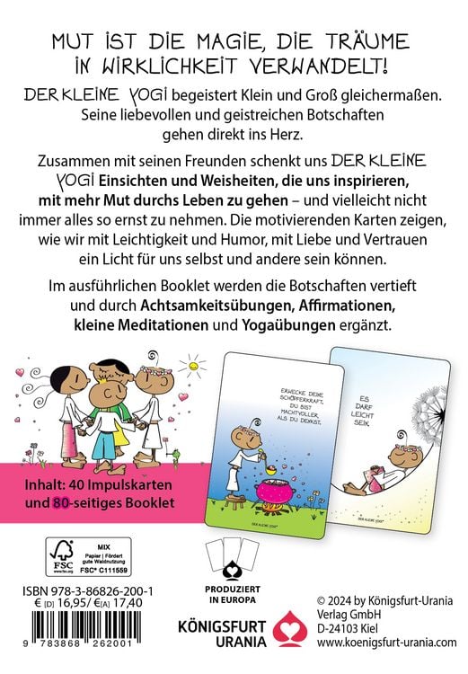 Produktbild: Der kleine Yogi - Mut Botschaften